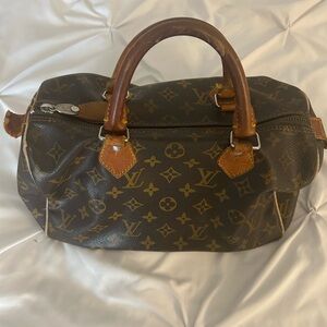 Louis Vuitton Brown Monogram Satchel